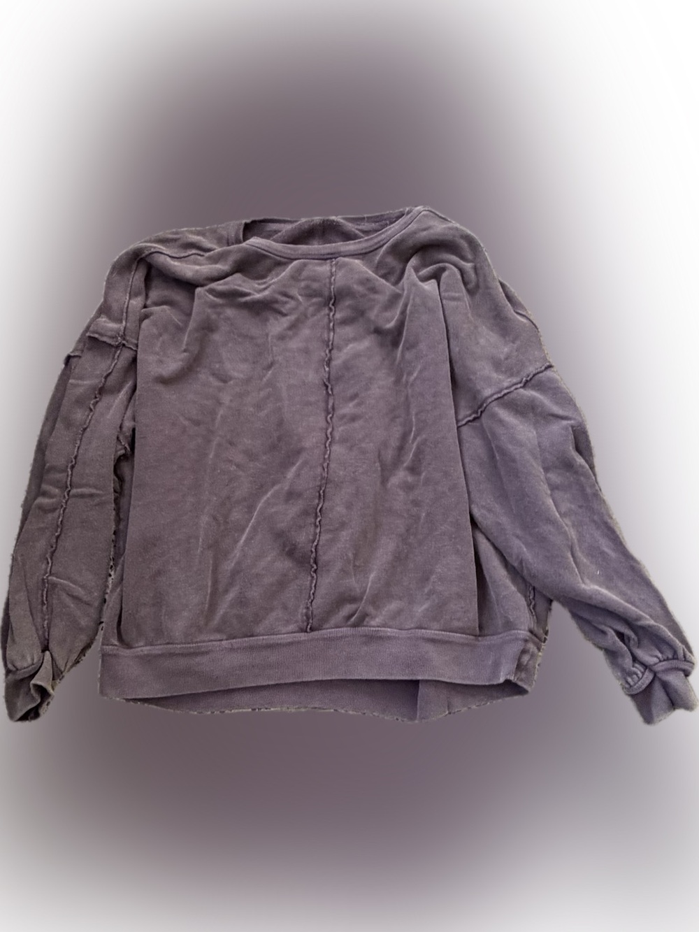 Muted Purple Free People Sweatshirt